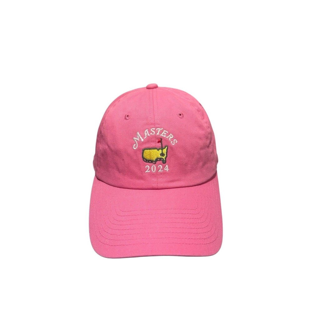 Masters Golf 2024 American Needle Pink OSFA Strapback Hat